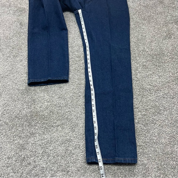 Vtg Wrangler Jeans Women 14x32 Blue Cowboy Cut 13MWZ Western Rodeo Denim 80s NOS - Picture 2 of 8